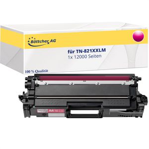 kompatibel für Brother TN-821XXLM, 12000 Seiten, magenta