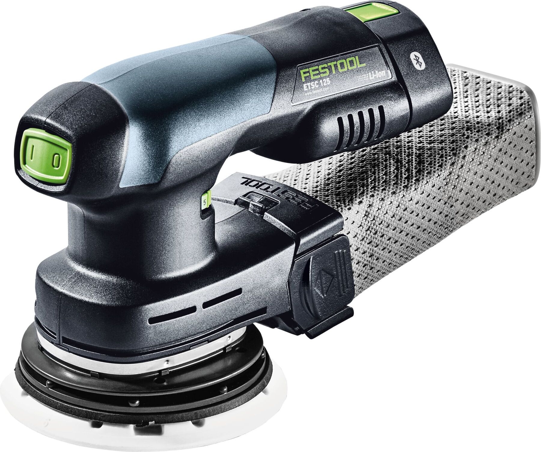 Festool ETSC 125 3,0 I-Plus Akku-Exzenterschleifer mit bürstenlosem EC-TEC Motor und geringer Bauhöhe für vielseitige Schleifarbeiten, 577694)