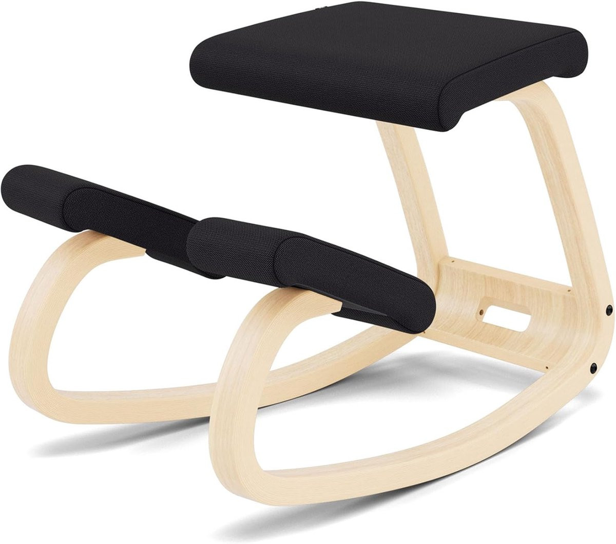 Ergonomische Kniestoel Balansstoel voor een Gezonde Houding - Zwart - B/D/H: 72 x 52 x 51 cm
