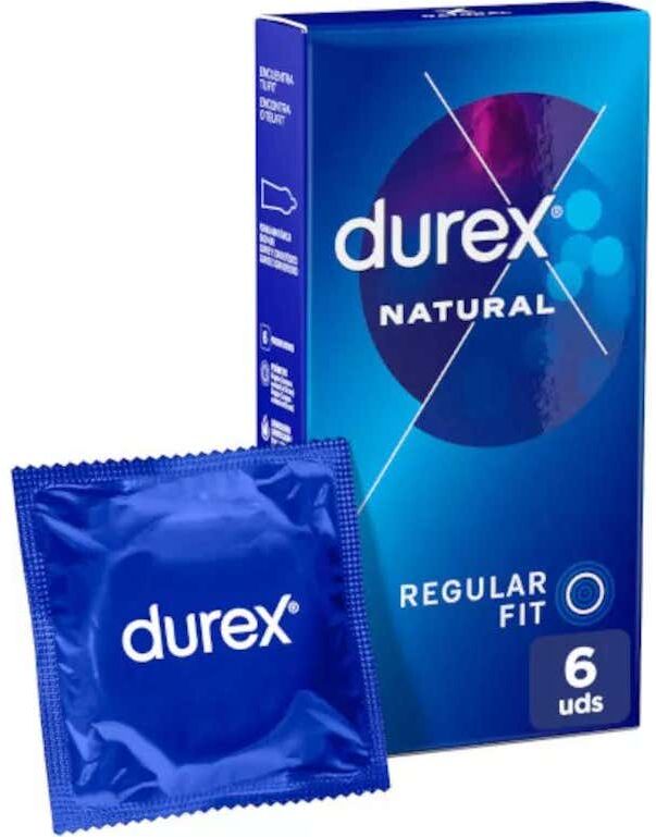 Durex Natural Preservativos 6uds