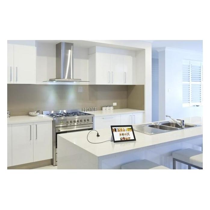 Designlight Einbau-USB-Ladestation 12 V DC, USB-A + USB-C, 5 V, 2,1 A, Design Light (GNI-USB-CZ-03)