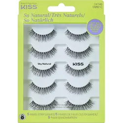 KISS Lashes So Natural Multipack 01 Shy Natural - schwarz
