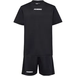 hummel, Unisex, Sportshirt, hmlMULTI PL SET KIDS (128), Schwarz