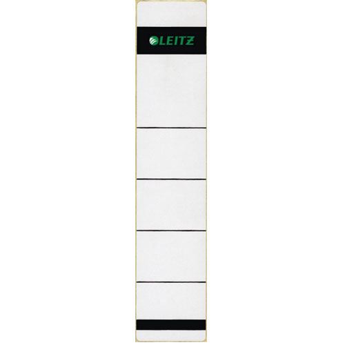 LEITZ 100 Ordneretiketten 1643 grau für 5,2 cm Rückenbreite
