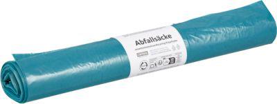 Deiss Abfallsäcke, 120 l, Stärke 33 μ, LDPE, blau, 10 Stück