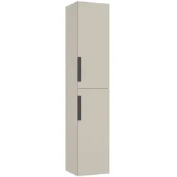 Neuesbad Serie 40 Hochschrank mit 2 Türen, B:300,H:1500,T:300mm, Korpus/Front: kaschmir matt lackier NB1DF001-C-030091