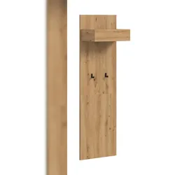 Ebuy24 Drive Wandgarderobe 2 Haken Eiche Dekor.