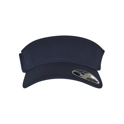 Visor FLEXFIT "Flexfit Unisex 110 Visor", Herren, Gr. onesize, blau (navy), 97% Polyester, 3% Elasthan, unifarben, Caps Visor