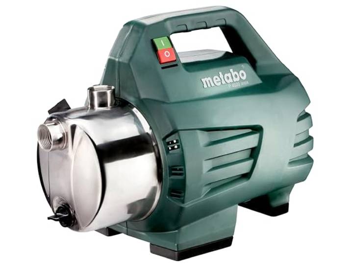 METABO 600965000 - Bomba de agua para jardín P 4500 Inox 1300W altura máx. bombeo 48 m