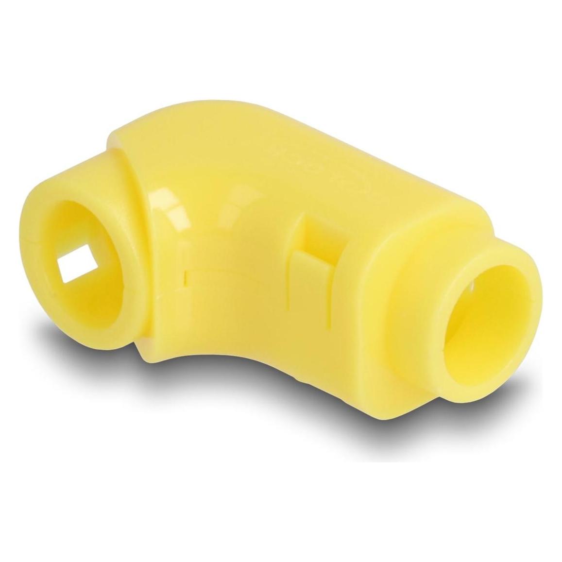 Delock Kabel Clips zum Abwinkeln 8 Stück gelb (88123)
