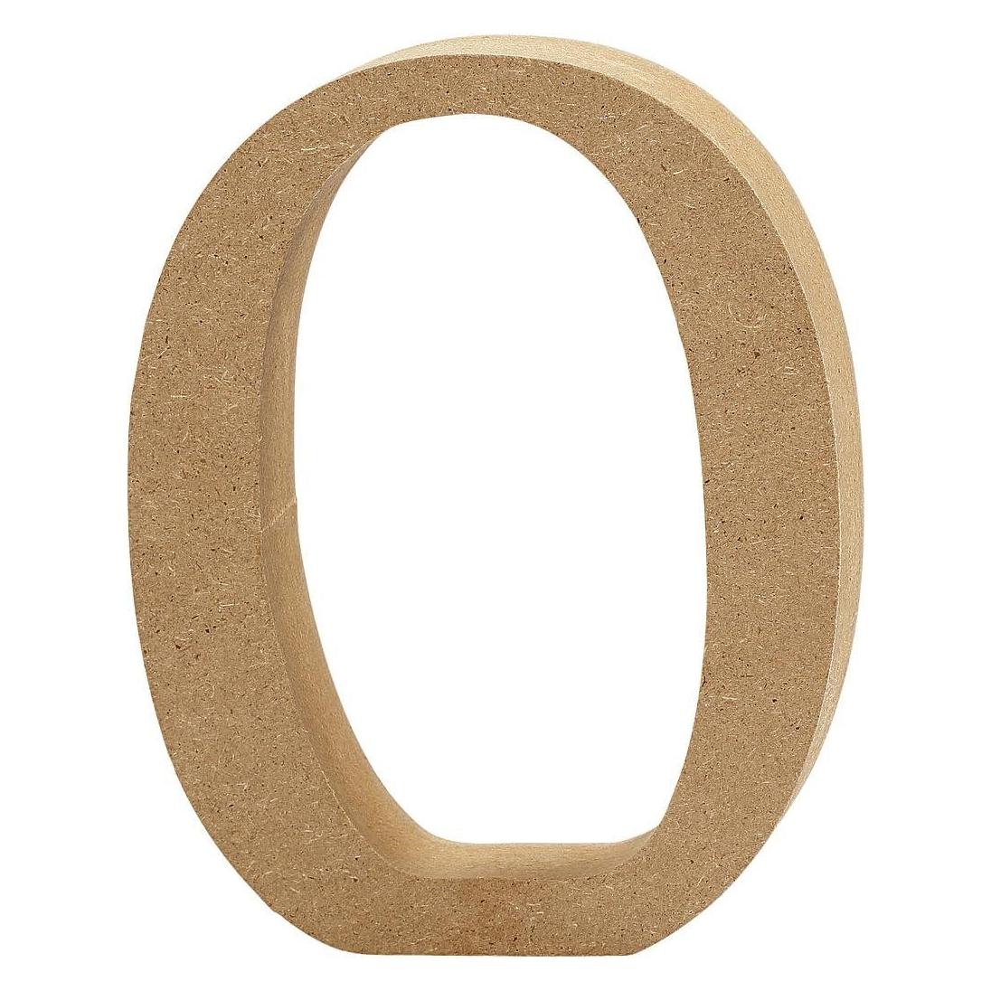 Creativ Company Cijfer 0 MDF 8cm, 1st. (5712854004459)