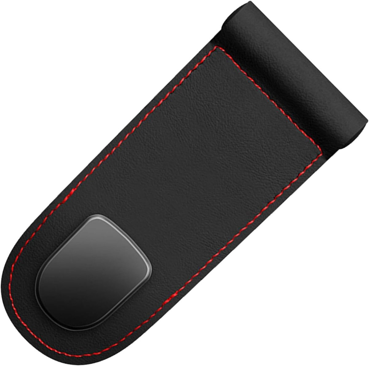 Zwarte Opberg Haak Auto Organizer van Robuuste Legering - B/D/H: 11 x 5 x 2,5 cm