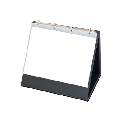 Stab-in Tisch-Flipchart Rillstab A4 Querformat schwarz 10 hüllen, RI93175