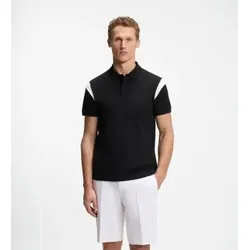 BOSS für Herren. 50564793 Polo Union schwarz (M), Lässig, Baumwolle, Kurzarm