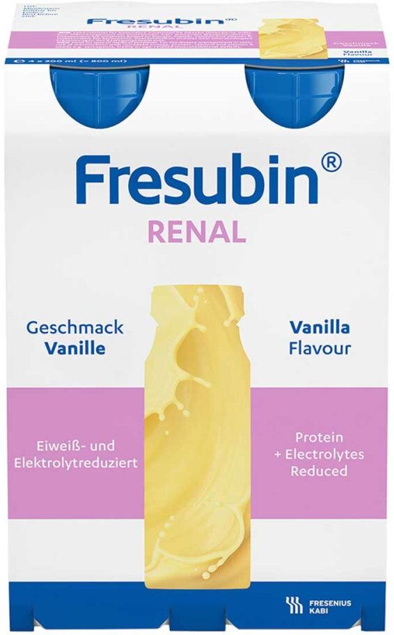 Fresubin renal Vanille Easy Drink 4X200ml