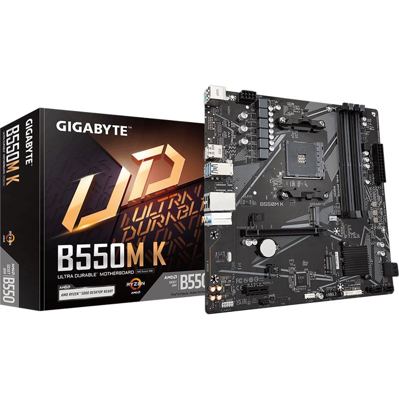Gigabyte B550M K AMD B550 So.AM4 DDR mATX Retail