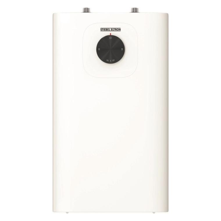 Stiebel Eltron SNU 5 Plus, sehr kompakt, antitropf, thermostop, Untertischboiler 5 l Niederdruck mit Stecker, 2 kW (204972)