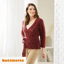 Strickanleitung – Wickeljacke aus Woll Butt Zola