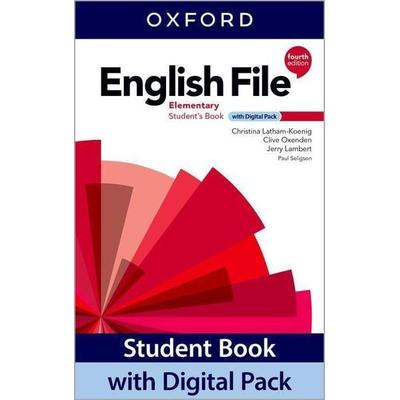 English File: Elementary: Student Book with Digital Pack, Taschenbuch von Christina Latham-Koenig,Clive Oxenden,Jerry Lambert, Oxford University ELT,