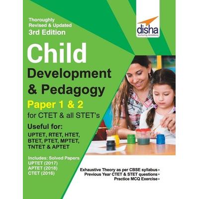 Child Development & Pedagogy for CTET & STET (Paper 1 & 2) with Past Questions 3rd Edition, Taschenbuch von Disha Experts, Disha Publication,