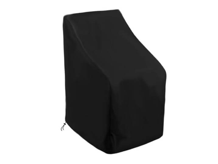 Tuinstoel Beschermhoes - 120 x 65 cm - Zwart - Waterbestendig - Bescherm je tuinstoelen met deze beschermhoes