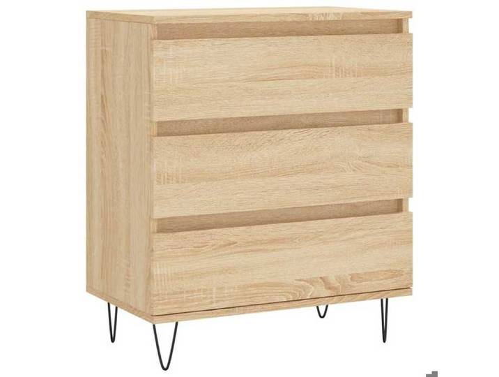 YUN@Buffet Bas Bahut Armoire Commode Sidebord Chêne sonoma 60x35x70 cm - bois d'ingénierie @1251@