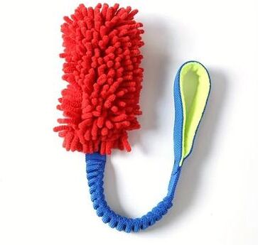 Uplifted Finds Titan Tug Interactive Dental Performance Toy red