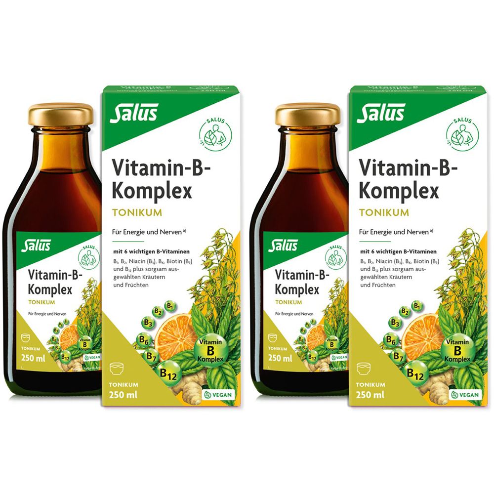 Salus Vitamin-B-Komplex Tonikum Doppelpack 2x250 ml