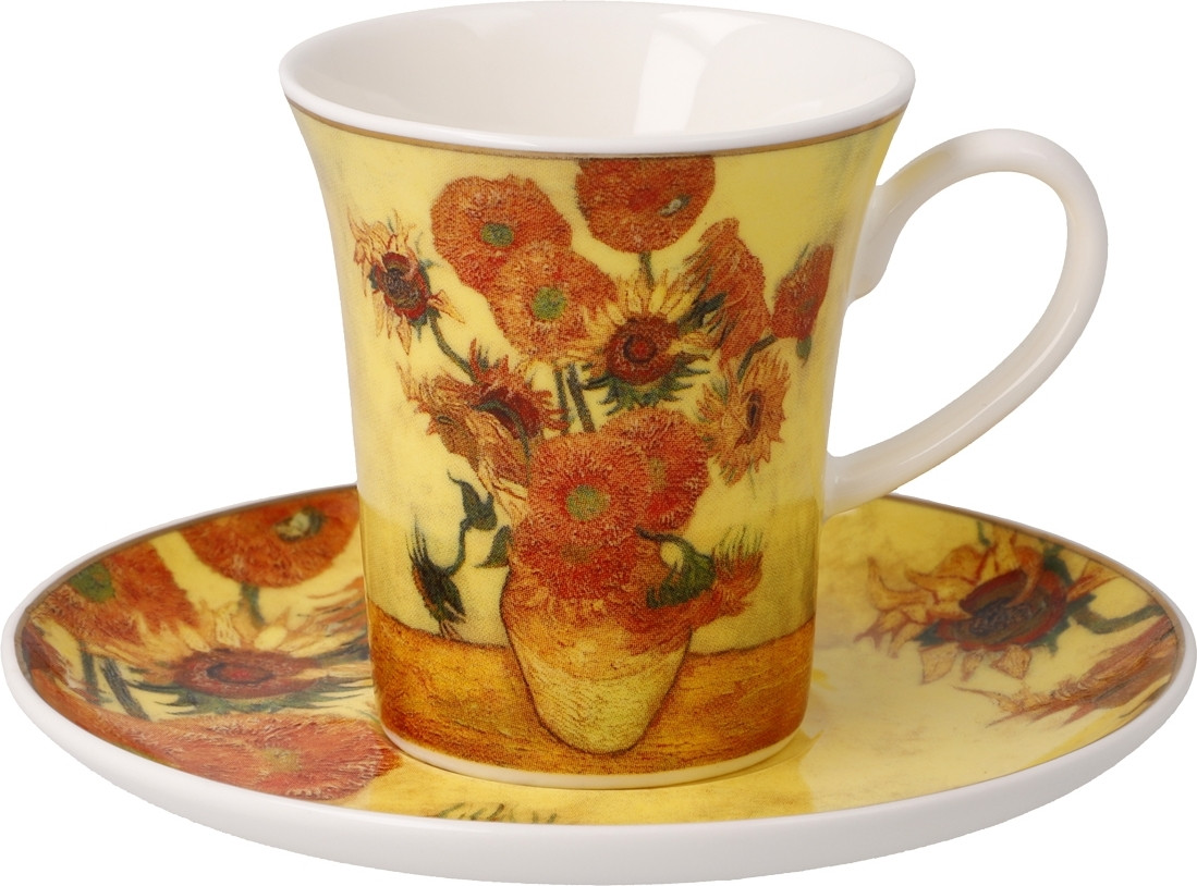 Goebel espressobeker Vincent van Gogh Zonnebloemen