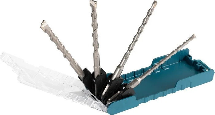 Makita E-13605 Drill Bit Set - For Concrete Masonry Bricks - 4 Pieces