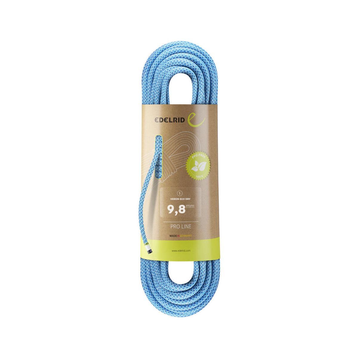 Edelrid Heron Eco Dry 9,8mm icemint (329) 80 M 713350803290