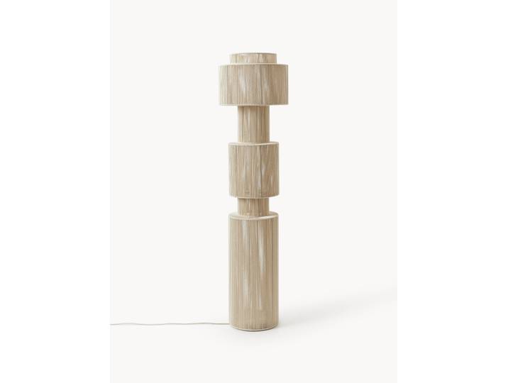 Lampadaire en fils de lin Lace