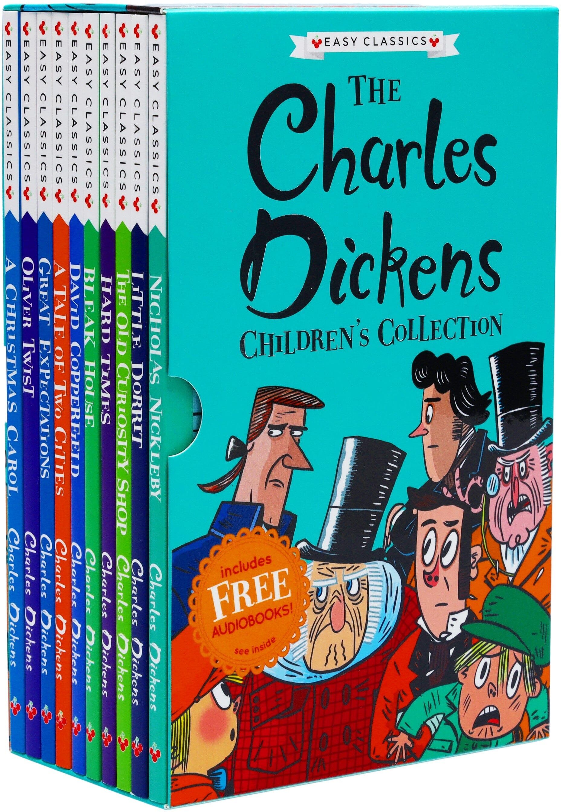 Charles Dickens Easy Classics 10 Books Collection By Pipi Sposito - Ages 7+ - Paperback Sweet Cherry Publishing