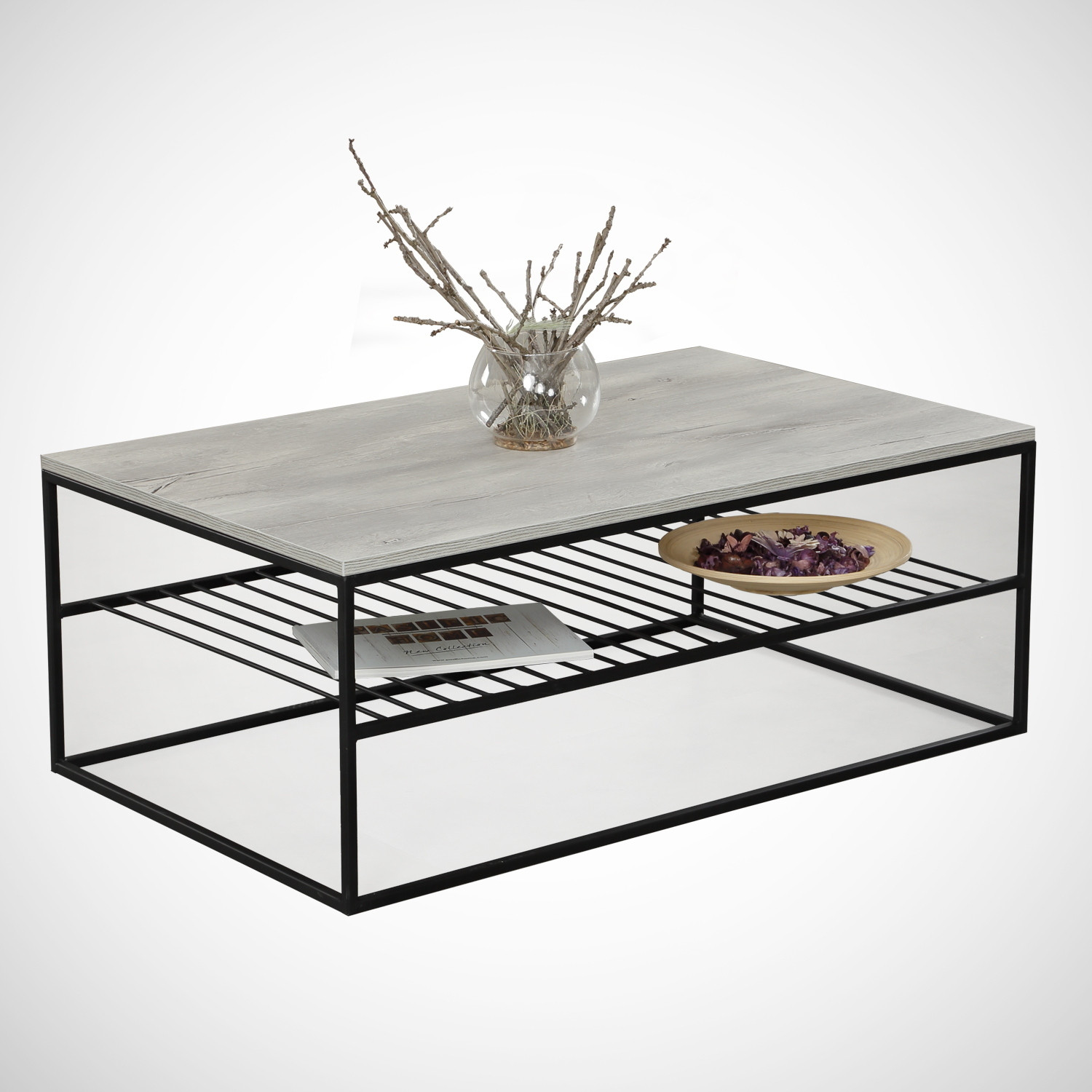 Skye Decor Etna Salontafel - Sea Oak - B/D/H: 95 x 55 x 43 cm
