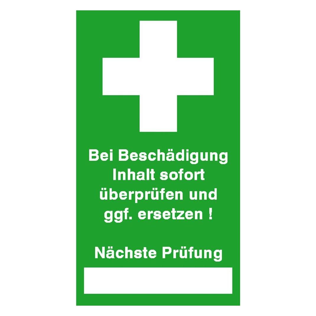 SafetyMarking 30.0975 Sicherheitssiegel Bei Beschädigung Inhalt sofort überprüfe (30.0975)