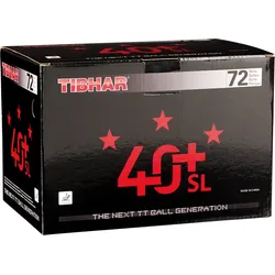 Tibhar Ball*** SL 40+ weiÃ - Bälle - Stück 72er - 72er