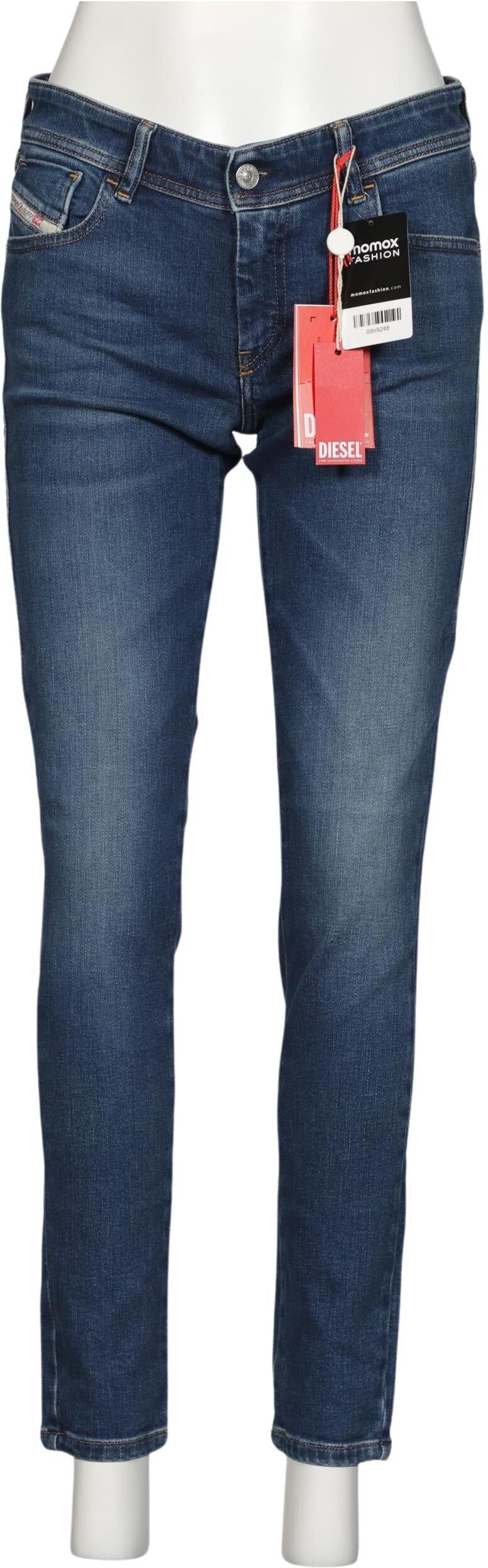Diesel Damen Jeans, Blau, Gr. W28, Baumwolle / Modal / Elasthan - Second Hand