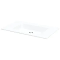Bette BetteAqua Einbau-Waschtisch A071-004 80x49,5cm, edelweiß