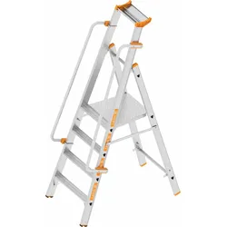 Layher Topic 1074 konische Plattformleiter 4 Stufen
