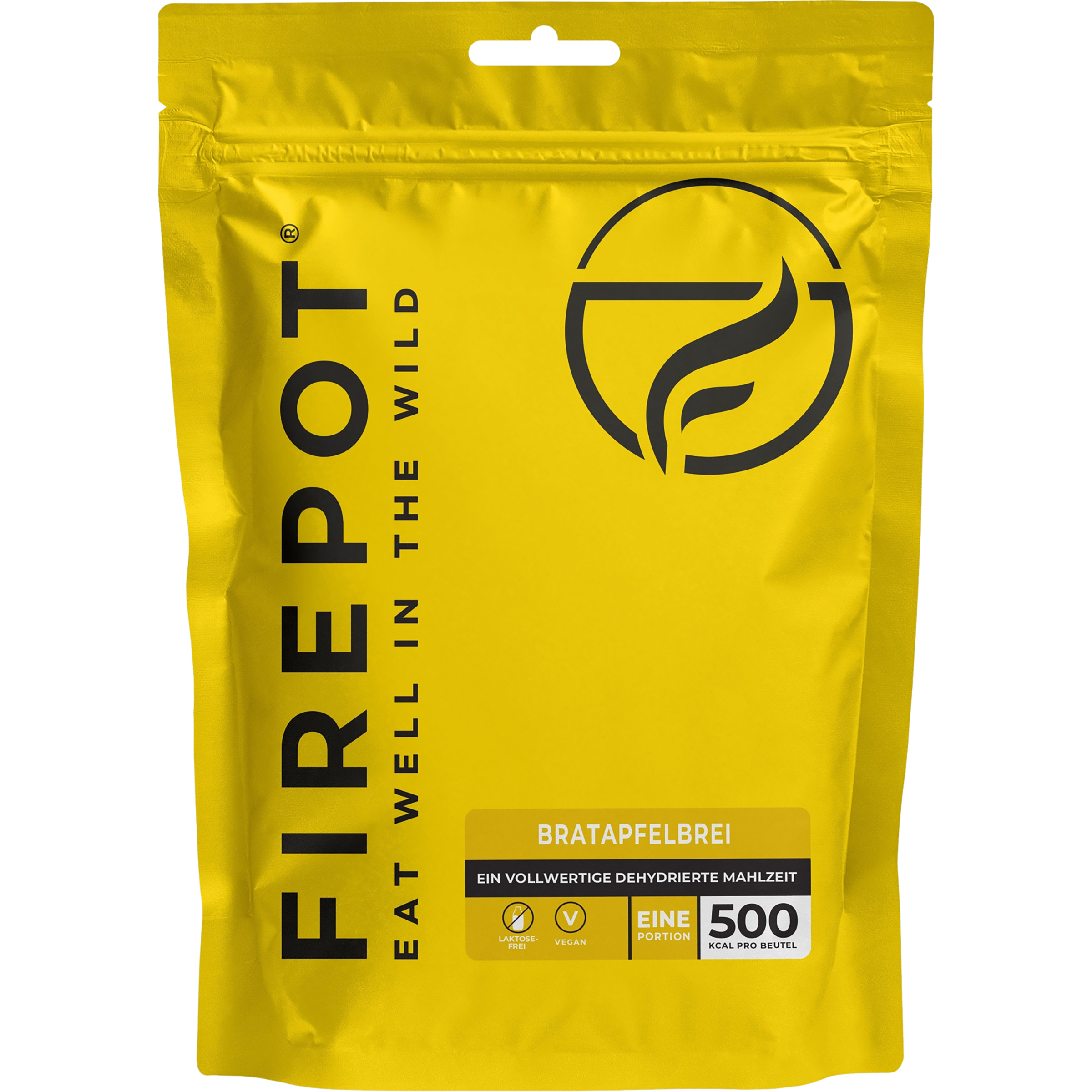 Firepot Bratapfelbrei Trekkingnahrung gelb Größe 125G