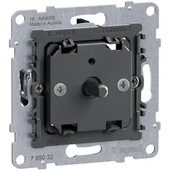 Legrand 765032 SEANO Einsatz 3-Stufenschalter mit Nullstellung,1-polig, N-Klemme,Schraubklemmen