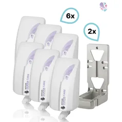 SET: Hautpflegesprühlotion 6x 1-Liter, 12.000 Anwendungen + 2x Lavela Spender - PRODUKTSET