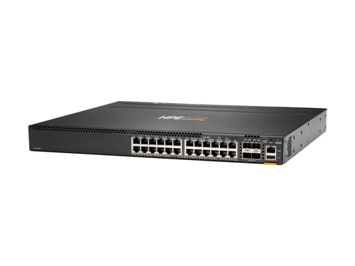 HPE Aruba 6300M - Switch - L3 - managed - 24 x 10/100/1000 + 4 x 1 Gigabit / 10 Gigabit / 25 Gigabit / 50 Gigabit SFP56 (Uplink / Stacking) (JL664A)