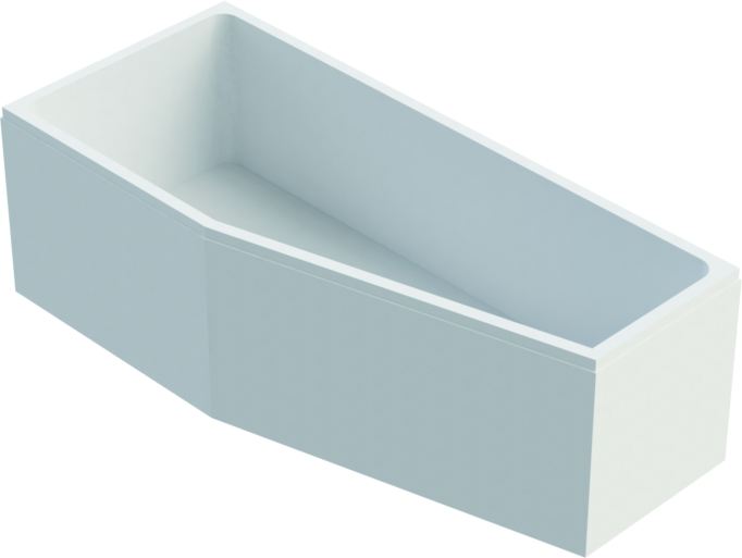 Schedel Wannenträger SW12038 157x65cm, Fußende rechts, Höhe 57cm