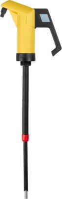 Handhebel-Pumpe, 0,3 l/Hub, Viton, gelb