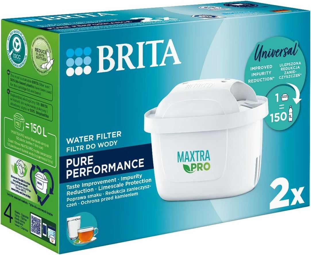 Brita MX+ Pro waterfilter, verpakking met 2 stuks