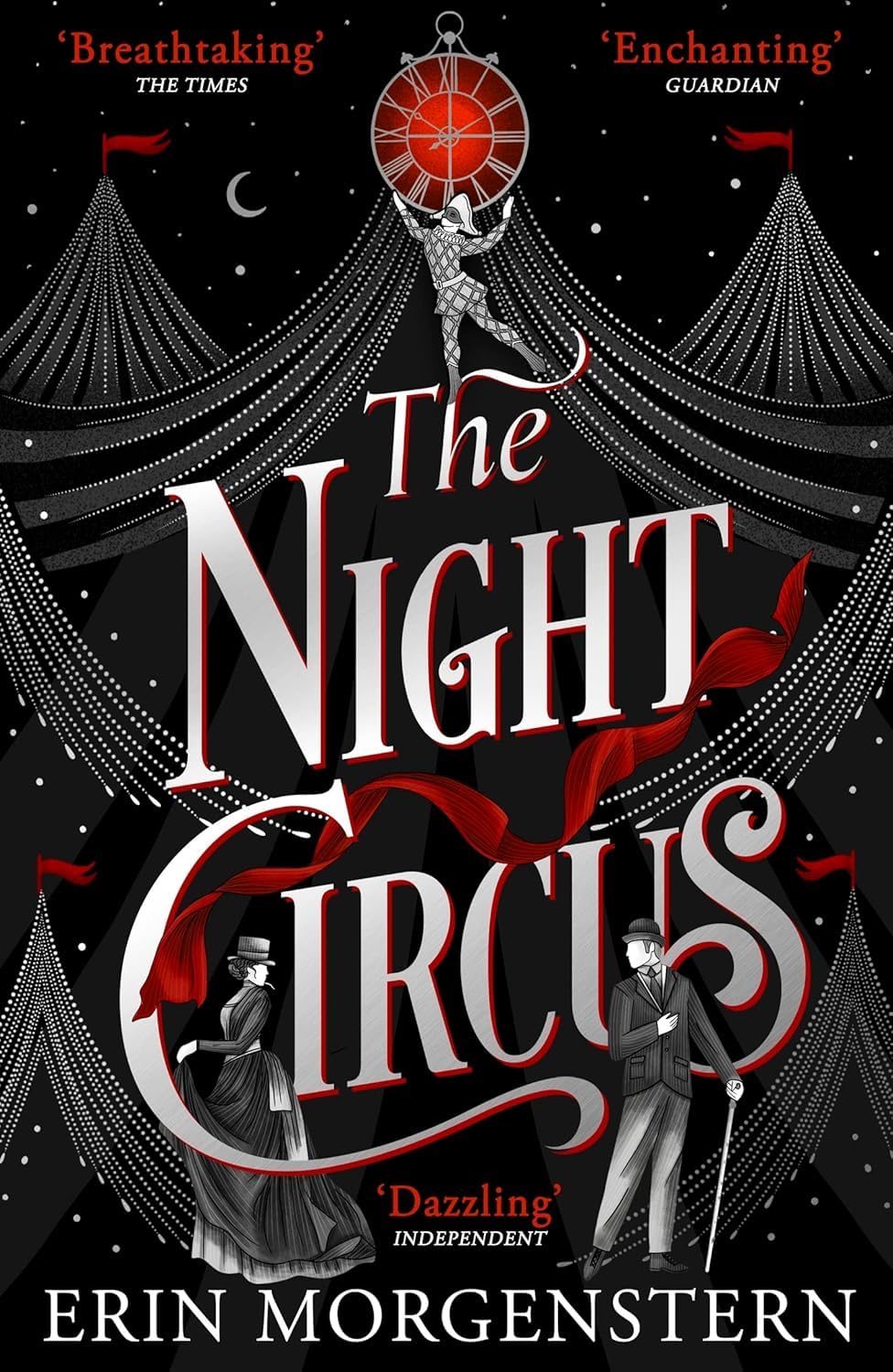 Erin Morgenstern 2 Books Collection Set - The Night Circus & The Starless Sea - Paperback Fiction - Vintage UK Edition