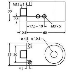 Turck Sensor BI10RW30DAN6XH1141