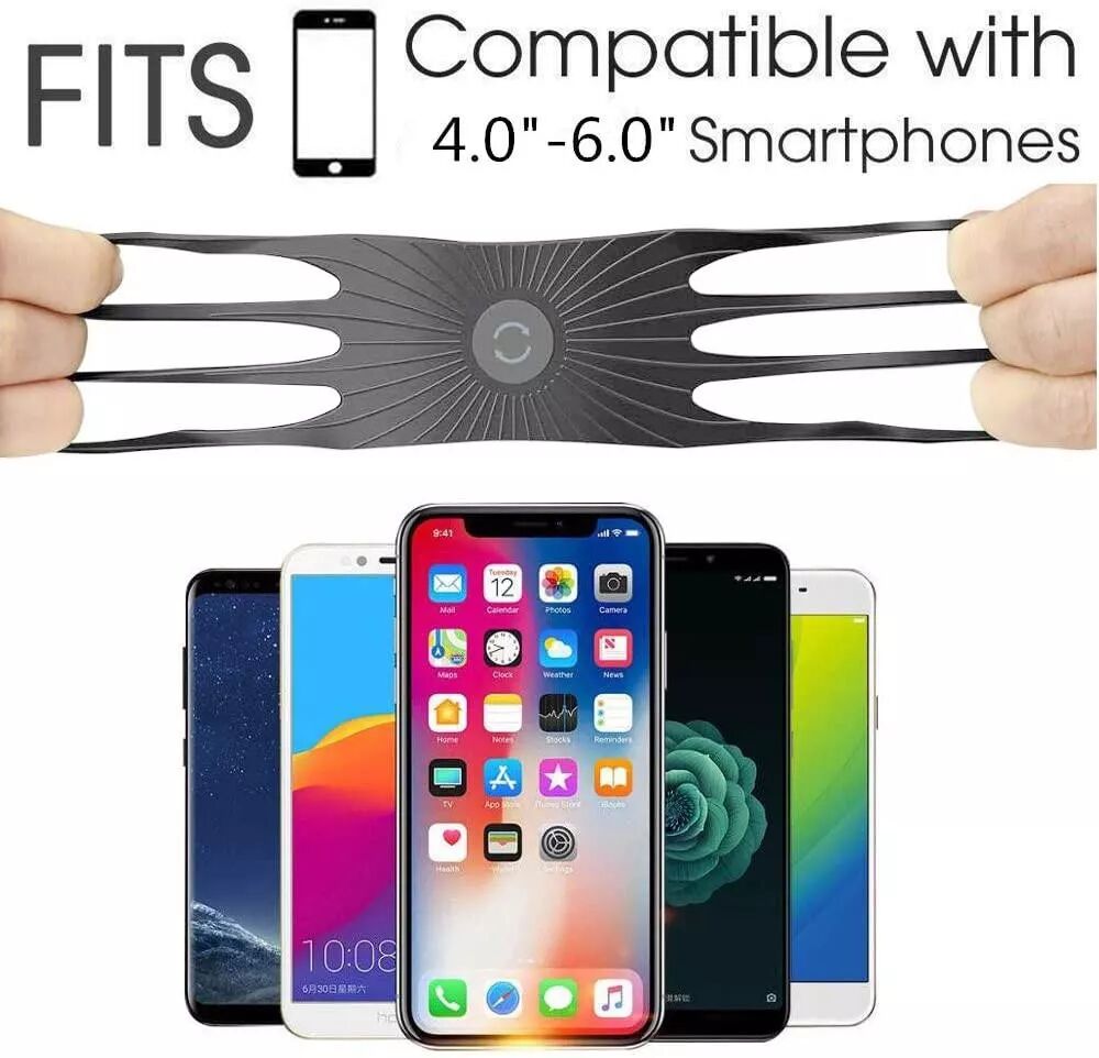 INF Support mobile pour vélo Gris
