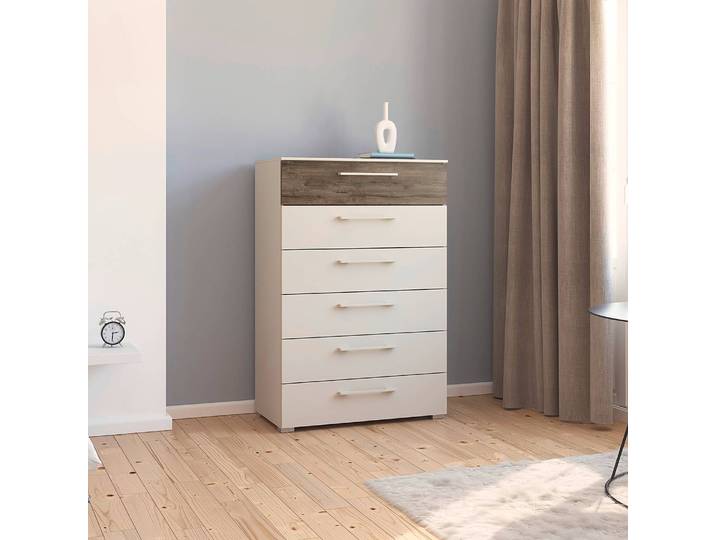 Commode Luana 80 x 119cm Beige/Cachemire